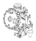 6" (DN150) Model F-1 Straight Through Deluge Valve Vertical Trim