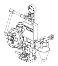 Model J Flow Control Valve Vertical Conventional Trim, 1-1/2" & 2" (38 & 50 mm)