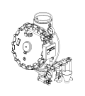 Model J-1 Flow Control Valve Vertical Trim, 8" (DN200)