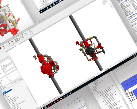 Revit screens stacked on top of each other