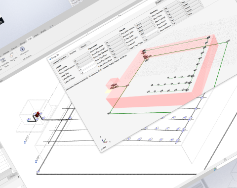 vCalc software banner with screenshots