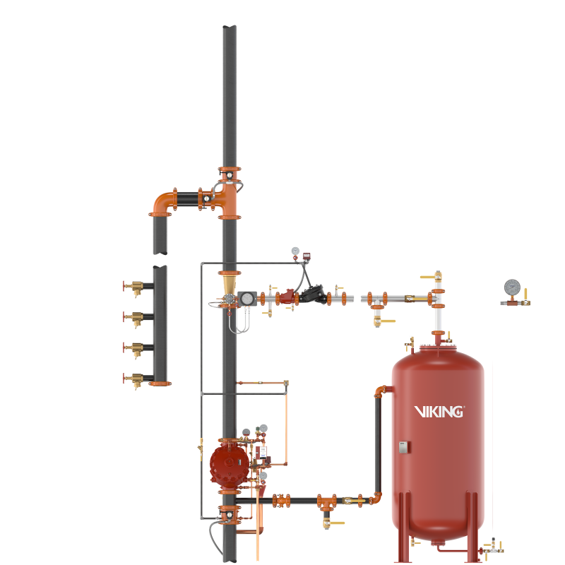 J-1 Flow Control Valve Low Ex Foam System