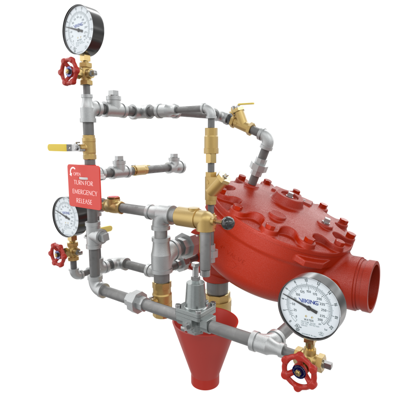 J-1 Pilot Pressure Regulating Trim 4in