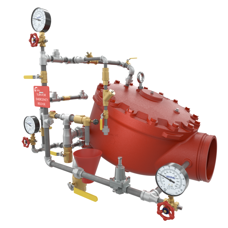 J-1 Pilot Pressure Regulating Trim 8in