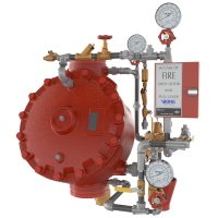 Pilot Regulating Vertical Trim for 6" (DN150) Model J Flow Control Valve