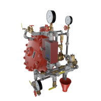 Pilot Regulating Vertical Trim for 6" (DN150) Model J Flow Control Valve