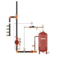 Preaction Foam/Water System Supplied by Bladder Tank