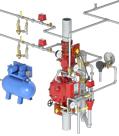 Double-Interlock Preaction System with Pneumatic / Pneumatic Release