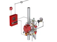 Deluge System Controlled by Electric Release