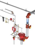 Deluge System Controlled by Hydraulic Release